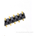 2.0mm 피치 핀 헤더 싱글 행 똑바로